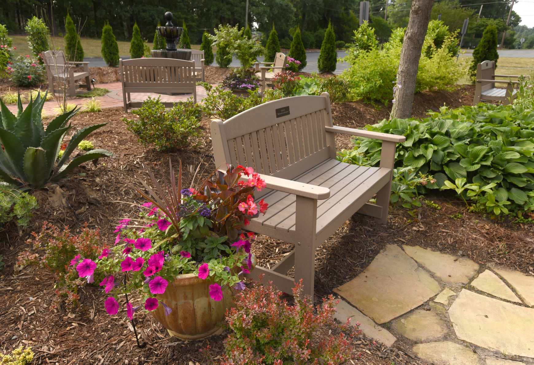 Christ Wesleyan Church prayer garden